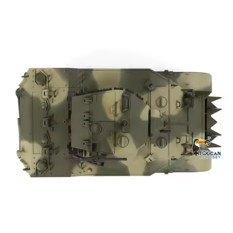 Gifts 1/16 RTR RC Tank US M5A1 Stuart VI Remote Control Light Tank Two Battery Radio Mini Vehicle Ca