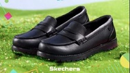 Skechers BOBS 黑色皮鞋 學生鞋 Loafers 碼數 37 (US 7)