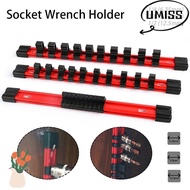 UMISTYDREAM9IQ0 1Pcs Socket Organizer, Traight Wrench Storage Tool box Socket Wrench Holder, Durable