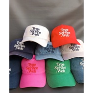 Unisex Simple Cap Hat for Men and Women TYPE SERVICE.WEB Original