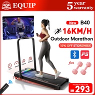 Treadmill  Walking Pad B40 With Handle Incline Ultra-Thin Foldable Fitness Run/Walk Machine Multi-Fu
