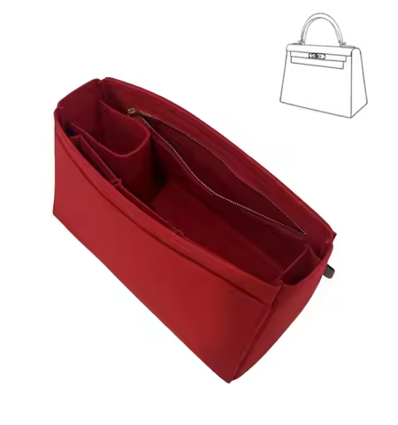 For H ermes Kelly 20 25 28 32 35 Organizer Insert Bags Organizer Makeup Handbag Organize Portable Co