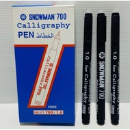Pen snowman calligraphy FT 700