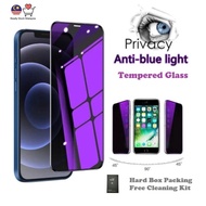 Infinix Privacy + Blueray Screen Protector Glass Smart 5 6 Pro Hot Note 8 9 10 11 12 30 30i 40 40i Zero X Neo GT