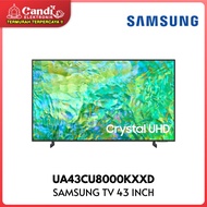 SAMSUNG Crystal Ultra HD 4k Smart TV 43 Inch UA43CU8000KXXD