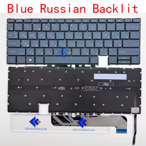 XIN-Russian-US Backlit Laptop Keyboard For HP Elite Dragonfly G3 G4 13.5 inch G3 2in1 SG-B1060-XUA S