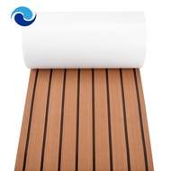 6MM Self Adhesive EVA Foam Teak Sheet Marine Boat Yacht Synthetic Decking Foam Floor Mat Flooring 240X45cm