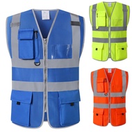 READY STOCK Hi Vis Vest Reflective Protective Clothing Equipment Safety Vest