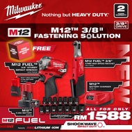 MILWAUKEE M12™ 3/8" Fastening Solution Combo