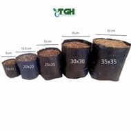 BLACK POLYBAG PLASTIC SIZE 15X15 POLYBAG/ 20X20 POLYBAG/ 25X25 POLYBAG 35X35