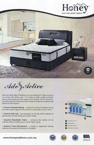 Honey - Adv Active Spinal Care- Pocketed spring Mattress