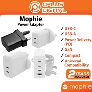 Mophie Power Adapter Charger Type-C USB-C USB-A PD GaN Compact Universal Compatibility