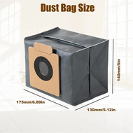Compatible for Eufy X8 Pro, X10 Pro Omni Dust Bags Replacement Bag Spare Parts Accessories