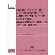 CONTRACTS ACT 1950 (ACT 136) /CONTRACTS (AMENDMENT) ACT 1976(ACT A329)  GOVT CONTRACT ACT 1949 (ACT 