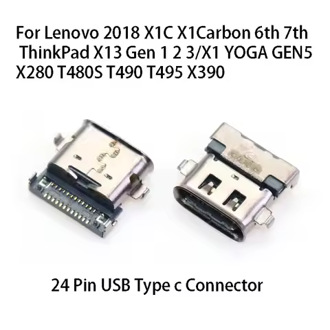 1PC For Lenovo X280 T480S T490 T495 X390 ThinkPad Gen 1 2 3 5/X1 13 YOGA 2018 Carbon 6th 7th Type-C 