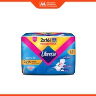 Libresse Pads - Maxi Fit, 24cm Wings (2 x 16's)