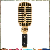 Professional Wired Vintage Classic Microphone Dynamic Vocal Mic Microphone for Live Performance Kara