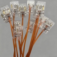 3.7v Electronic Charging/Tungsten Heating Sheet Heating Ribbon Clip Resistance Electric Heating Wire