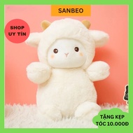 Cute Alpaca Teddy Bear - Super Soft Camel Stuffed Animal, Birthday Gift for Children - SANBEO Plushi