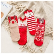 IMEXA - READY STOCK 4 IN 1 CARTOON CHRISTMAS SOCKS