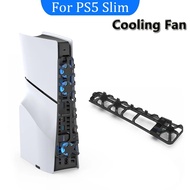 Cooling Fan For Playstation 5 Slim  Accessories Cooler with LED Ligh DC 5V Game Console Cooling Fan for PS5 Slim Console