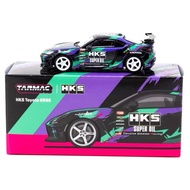 TARMAC WORKS 1/64 HKS TOYOTA GR86 BLACK