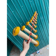 Wooden flute with whistle d45-9 fun balls at VIP uniform - for aunts from 2m8