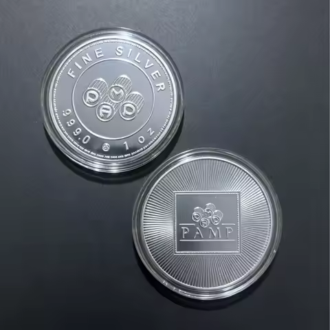 Switzerland PAMP Souvenir Coin Collection Imitation Pure Silver 1:1 US Silver Coin 1oz Eagle Ocean C