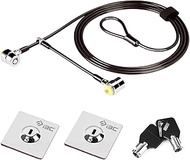 I3C Laptop Cable Lock Hardware Security Cable Lock Anti-Theft Combination Lock Strong Twin Lock Head