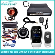 PP WhatsKey kit sistem alarm mobil cerdas kunci cerdas LCD Universa