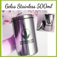 Herbalife stainless Drinking Glass 500ml