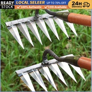 4/6/7 teeth Weeding Rake Agriculture Gardening Hoe Tool