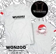 KAOS WUSHU INDONESIA BAJU T-SHIRT