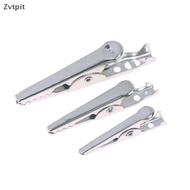 [ZVP] 50PCS Alligator Clips Silver Metal Alligator Clip 28mm 35mm 45mm For Electric Testing For Batt