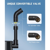 Fanttik X9 Ace Mini Bike Tire Pump, 32s Fast Inflate Bike Pump with Guage, 150PSI Electric Air Pump 