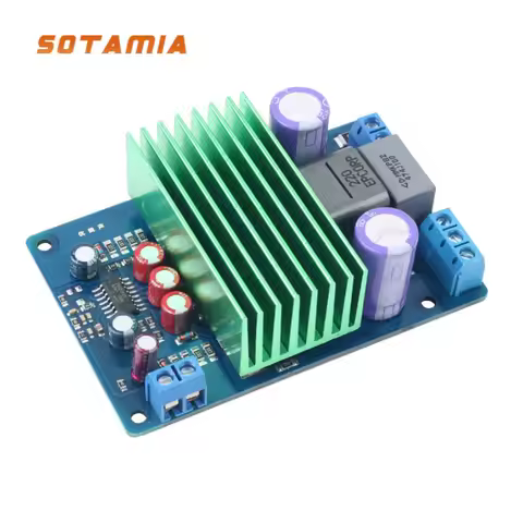 SOTAMIA 250W Digital Mono Amplifier Board IRS2092S Class D HIFI High Power Mini AMP Ultra LM3886 Sou