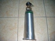 【高雄觀鯉水族批發】1.2公升CO2高壓鋁瓶  全尺寸