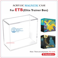 Acrylic Magnetic Case For PKMN ETB(Elite Trainer Box)5mm Thick