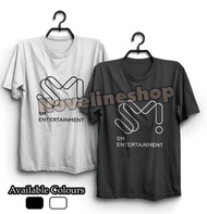 KAOS TSHIRT BAJU SM ENTERTAINMENT KPOP