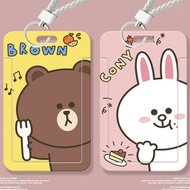 line friends 卡套 卡片套 八達通套 兔仔 pass套 證件套 收納袋 身分證套 多用途 brown choco 熊大 兔兔 雞仔 鴨仔 sally 公仔 生日禮物 送禮 家居 日用品 c