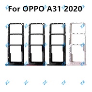 For OPPO A31 2020 Sim Card Tray Slot Holder Card Holder Reader SD Slot Adapter Replacement Parts