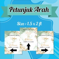Bunting kecik 1.5x2 ft (Arrow) 1pcs