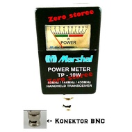 Power Meter HT Marshal TP10W Watt Meter HT Marshal TP-10 TP10 Check Cek Watt HT Power HT radio finel