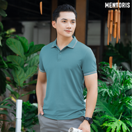 Áo Polo Nam Cao Cấp Mentoris Thiết Kế Basic Đơn Giản Form Slim Fit Ôm Vừa Vặn MPS219S