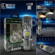 M2B H6 LED Light Bulb for Underbone Motorcycles Quality Automatic/ DurableOriginal