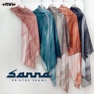 ENVIE SANNA Shawl Printed Marble Ombre Gradient