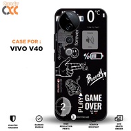 NASA VIVO V40 Case - VIVO V40 Motif Casing TICKETNasa - Premium Softcase - Silicone hp - Casing - Ca