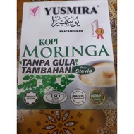 yusmira kopi moringa plus stevia tanpa gula tambahan