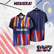T-Shirt Sublimation Malaysia Merdeka 2024 | Tshirt Merdeka 2024 | Baju Merdeka 2024 | Family Tee Mer