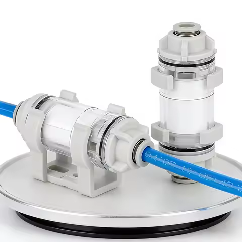 10Pcs ZFC100/ZFC200-04B/06B-08B Pneumatic vacuum filter pipeline type negative pressure filter eleme